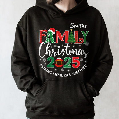 Family Christmas Making Memories Together