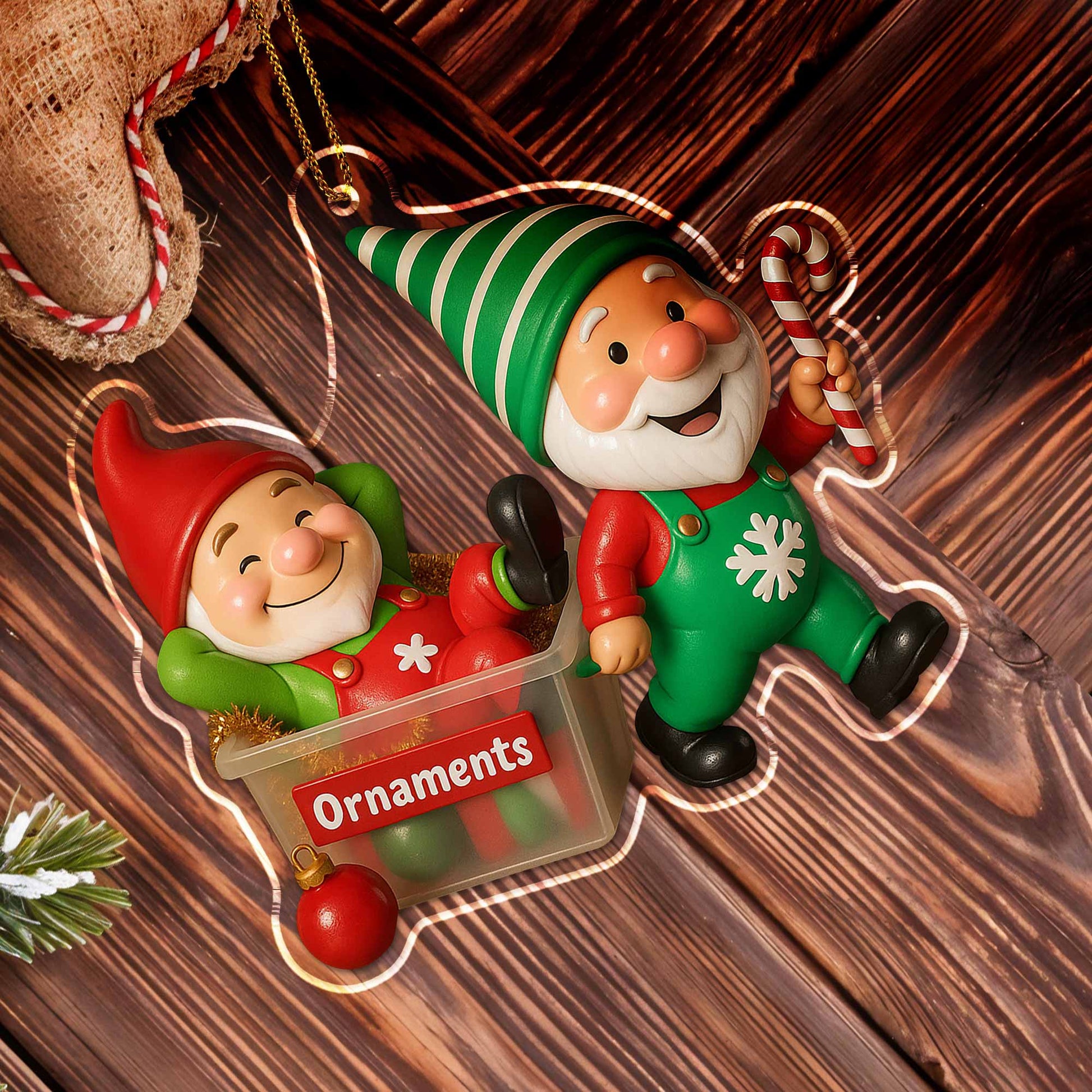 Spread The Joy Of Christmas With Elves And Candy Cane