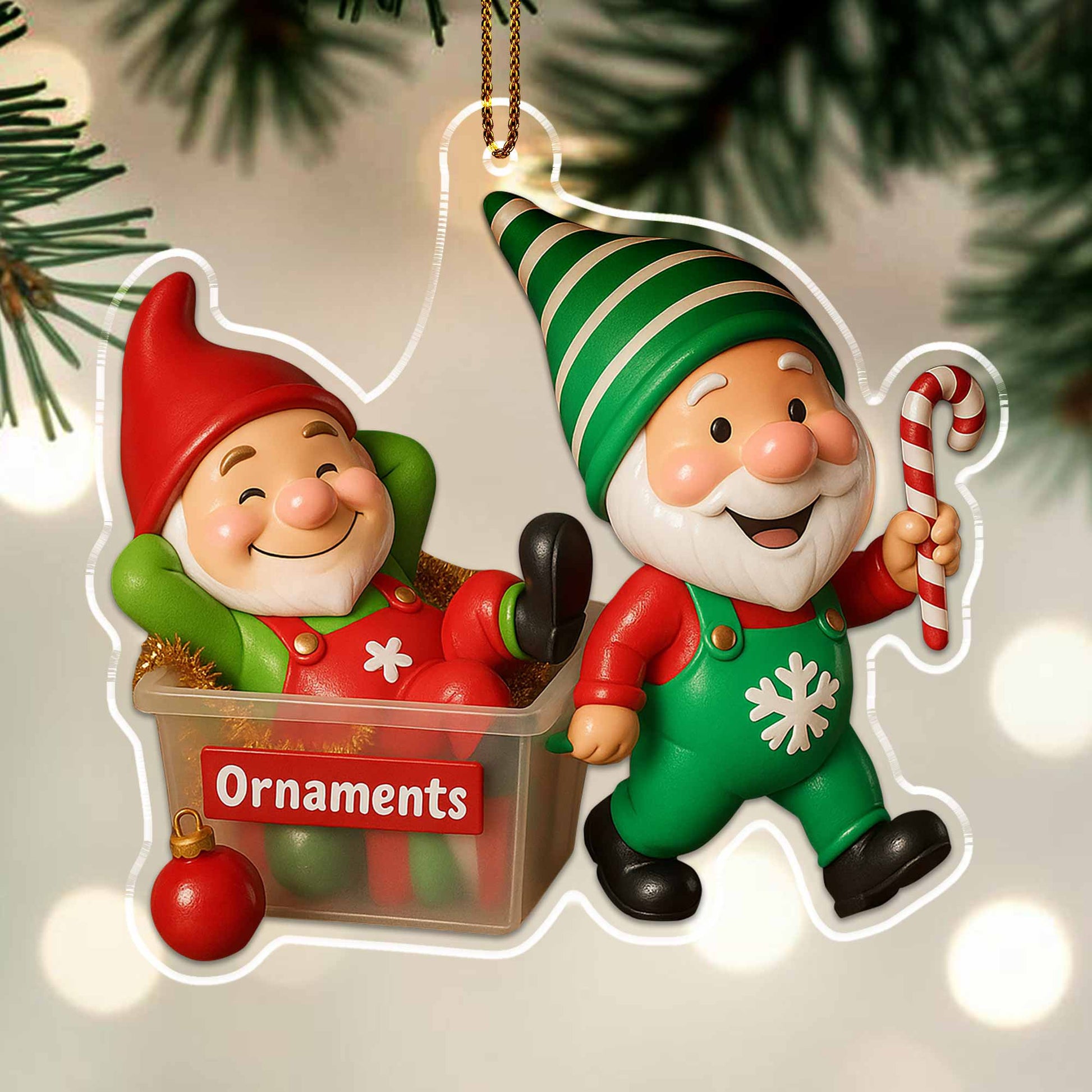 Spread The Joy Of Christmas With Elves And Candy Cane