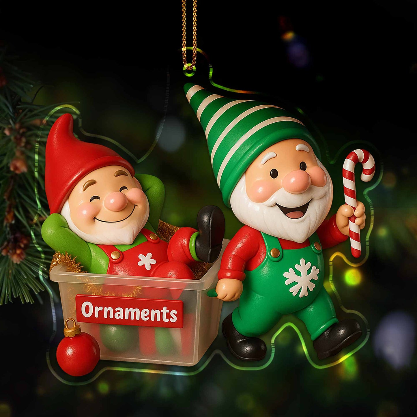 Spread The Joy Of Christmas With Elves And Candy Cane