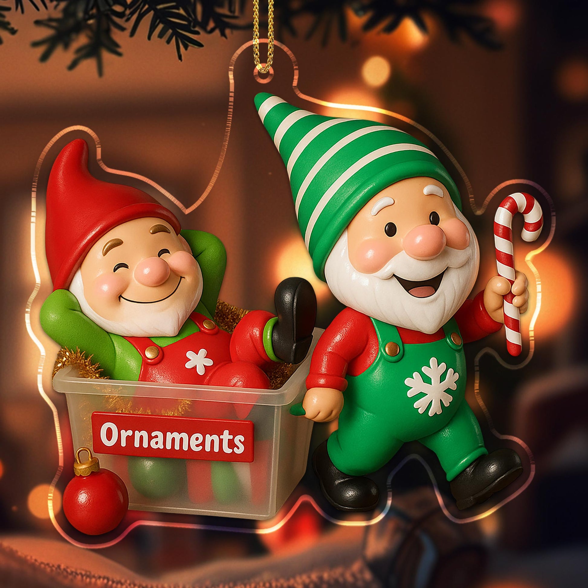 Spread The Joy Of Christmas With Elves And Candy Cane