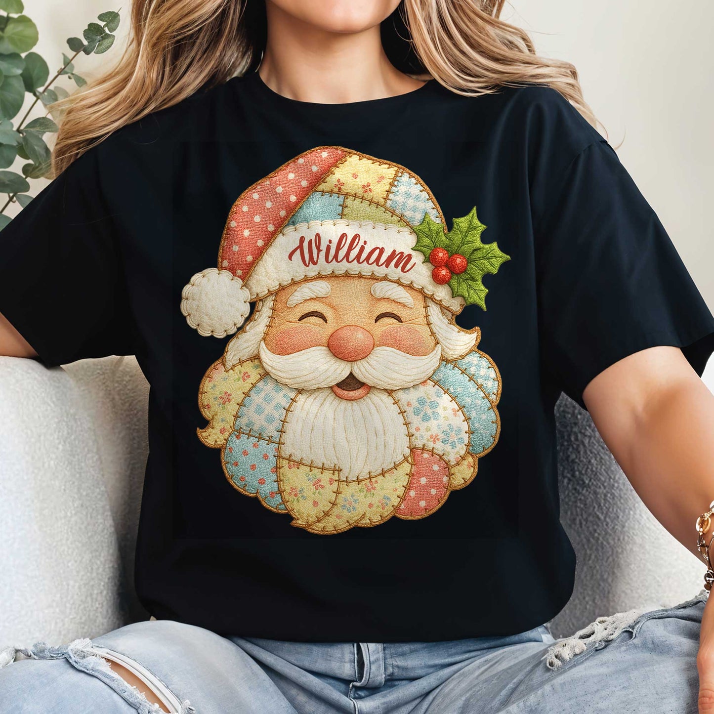 Personalized Santa Claus Design Perfect For Christmas