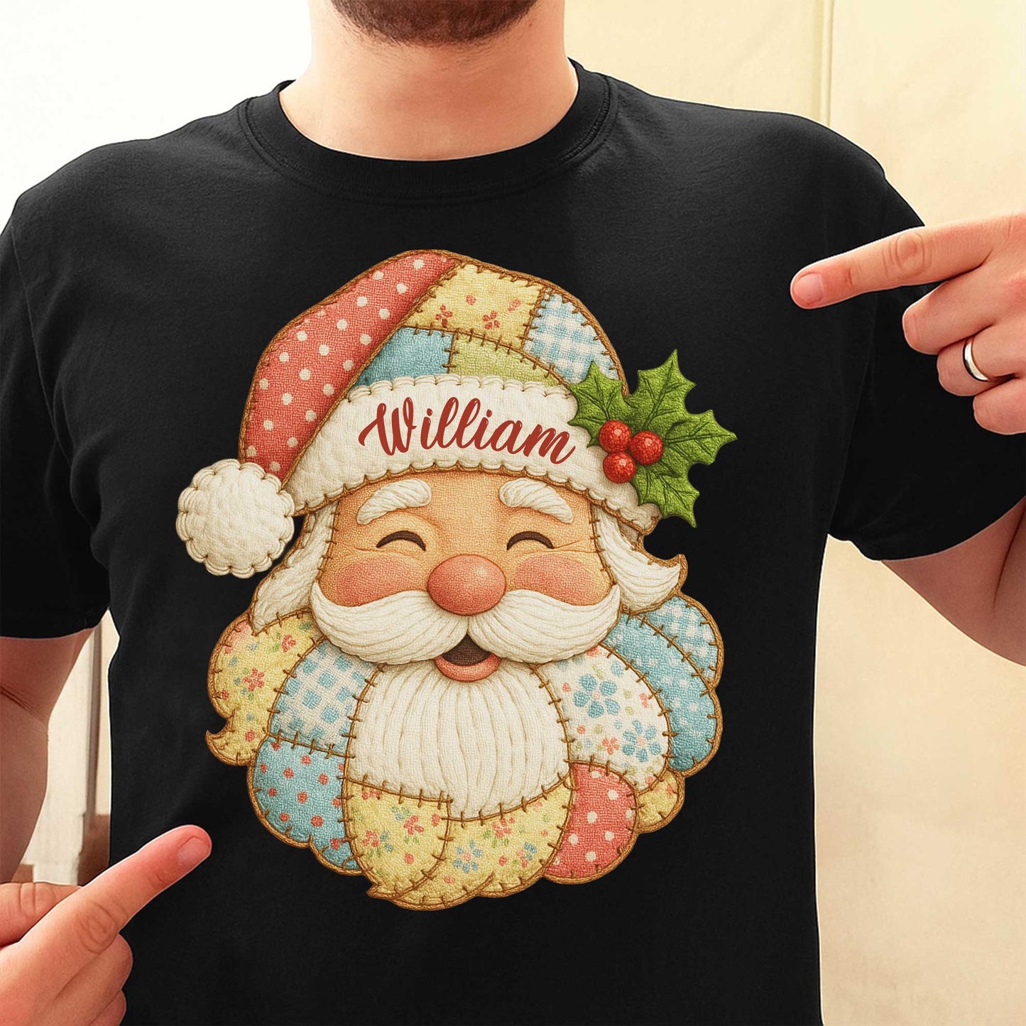 Personalized Santa Claus Design Perfect For Christmas