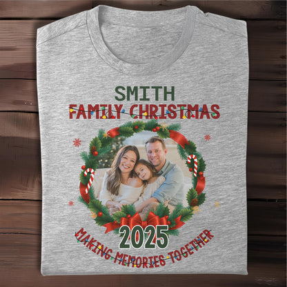 Family Christmas Making Memories Together