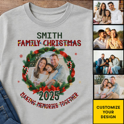 Family Christmas Making Memories Together