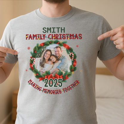 Family Christmas Making Memories Together