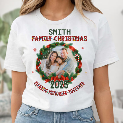 Family Christmas Making Memories Together