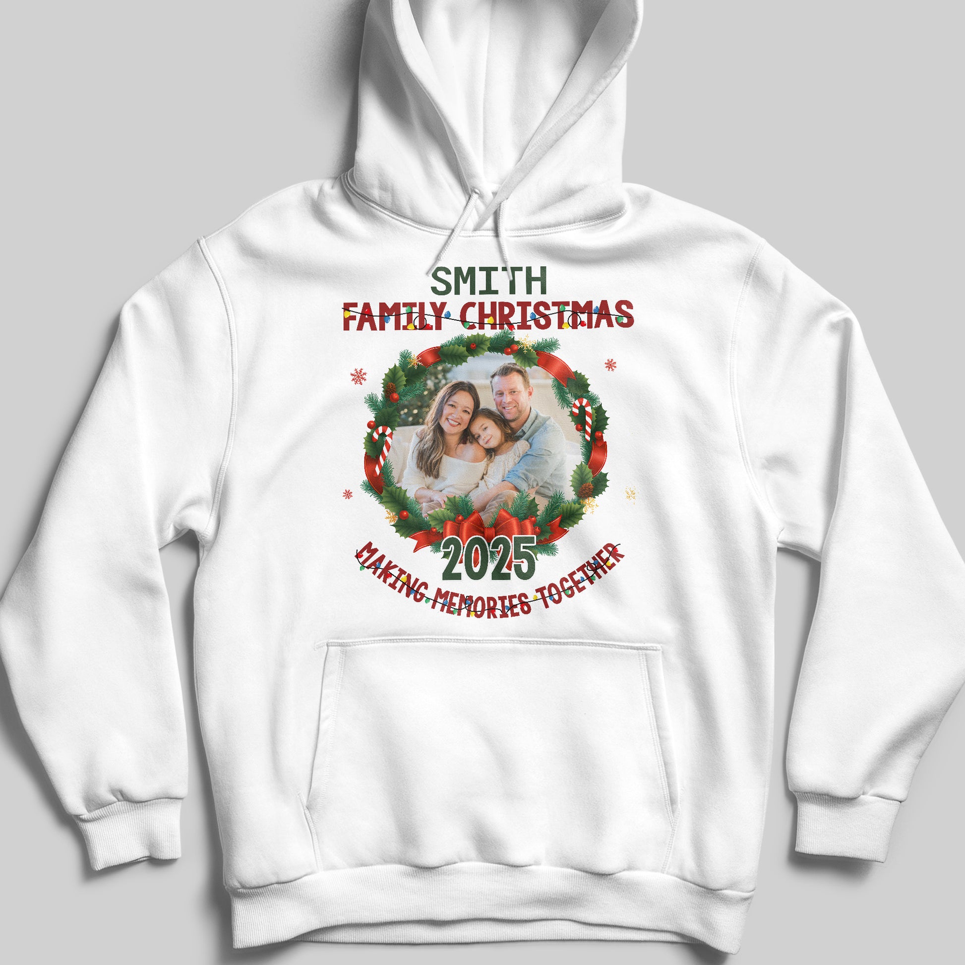 Family Christmas Making Memories Together