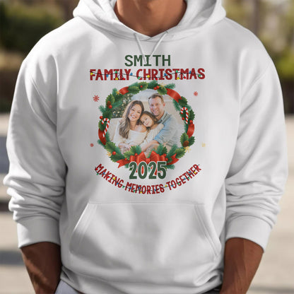 Family Christmas Making Memories Together