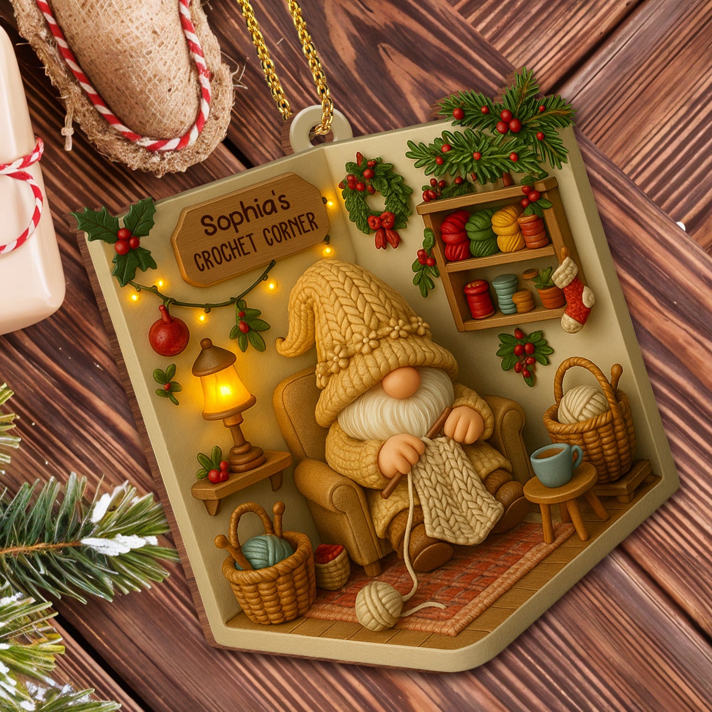 Sophia's Crochet Corner With A Crafting Gnome