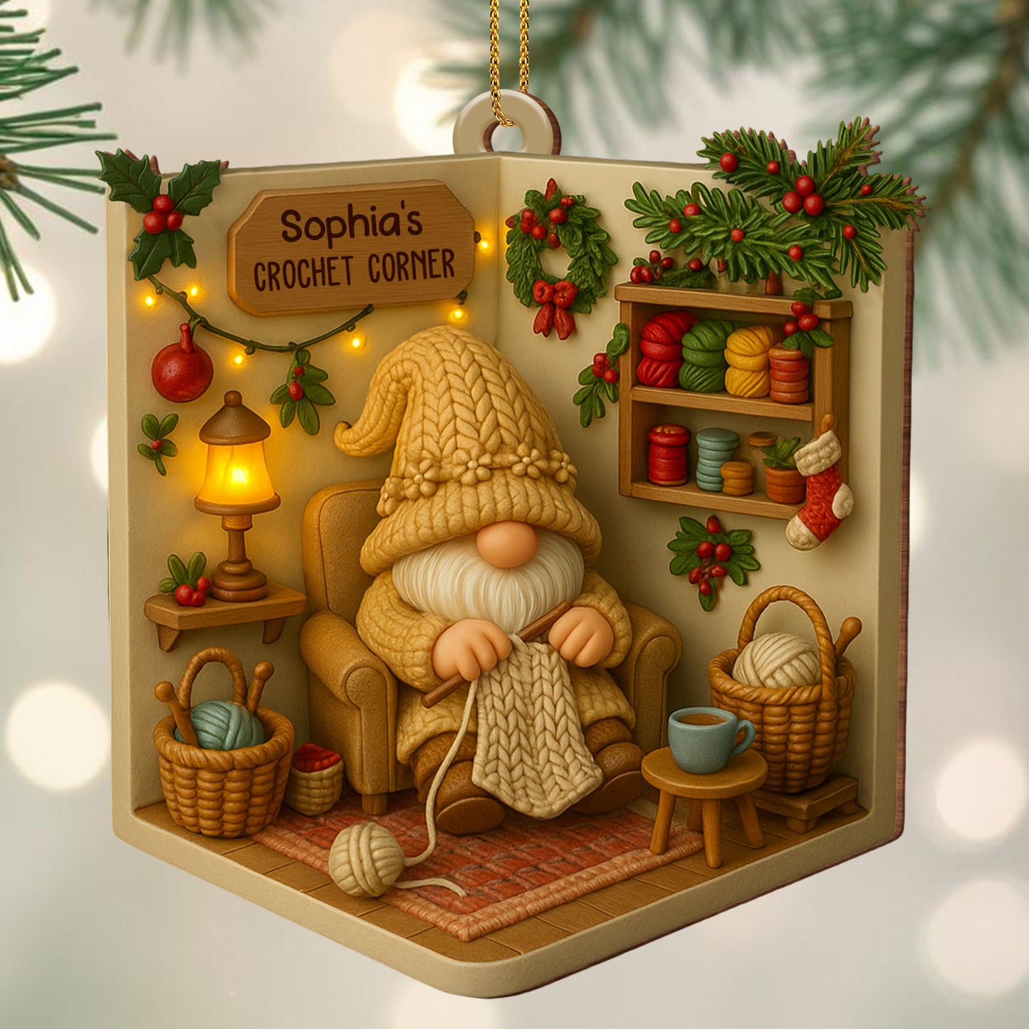 Sophia's Crochet Corner With A Crafting Gnome