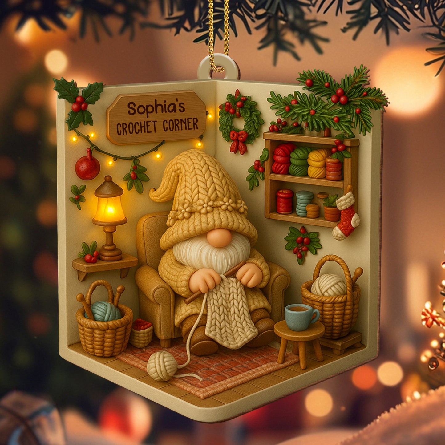 Sophia's Crochet Corner With A Crafting Gnome