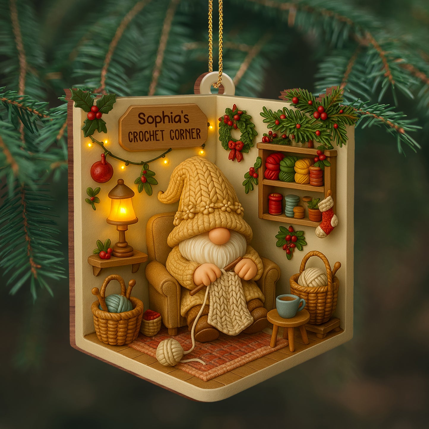Sophia's Crochet Corner With A Crafting Gnome