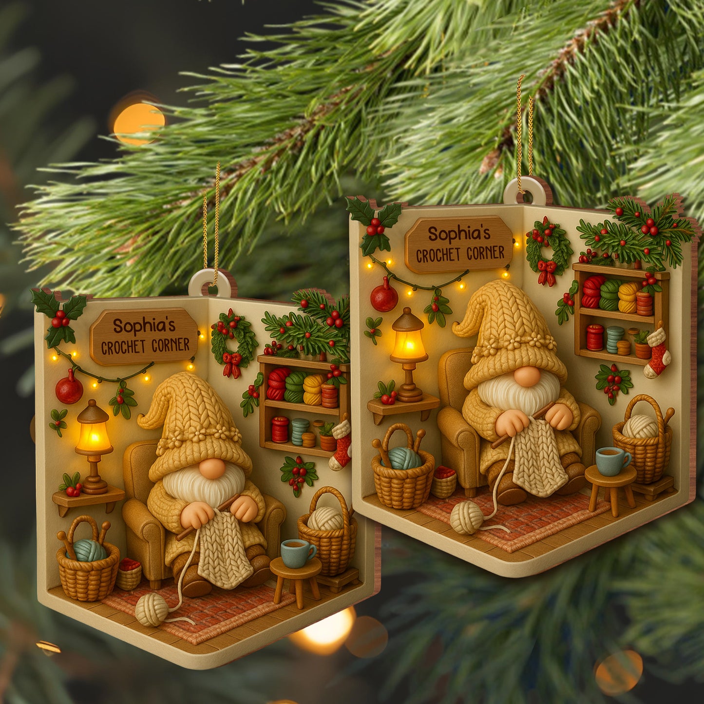 Sophia's Crochet Corner With A Crafting Gnome