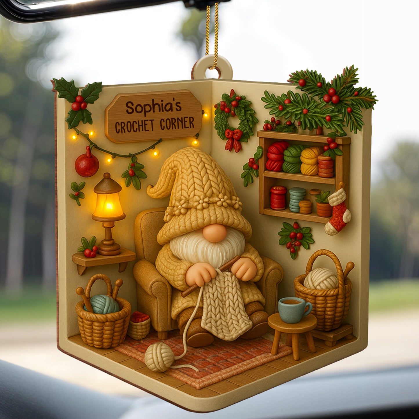 Sophia's Crochet Corner With A Crafting Gnome