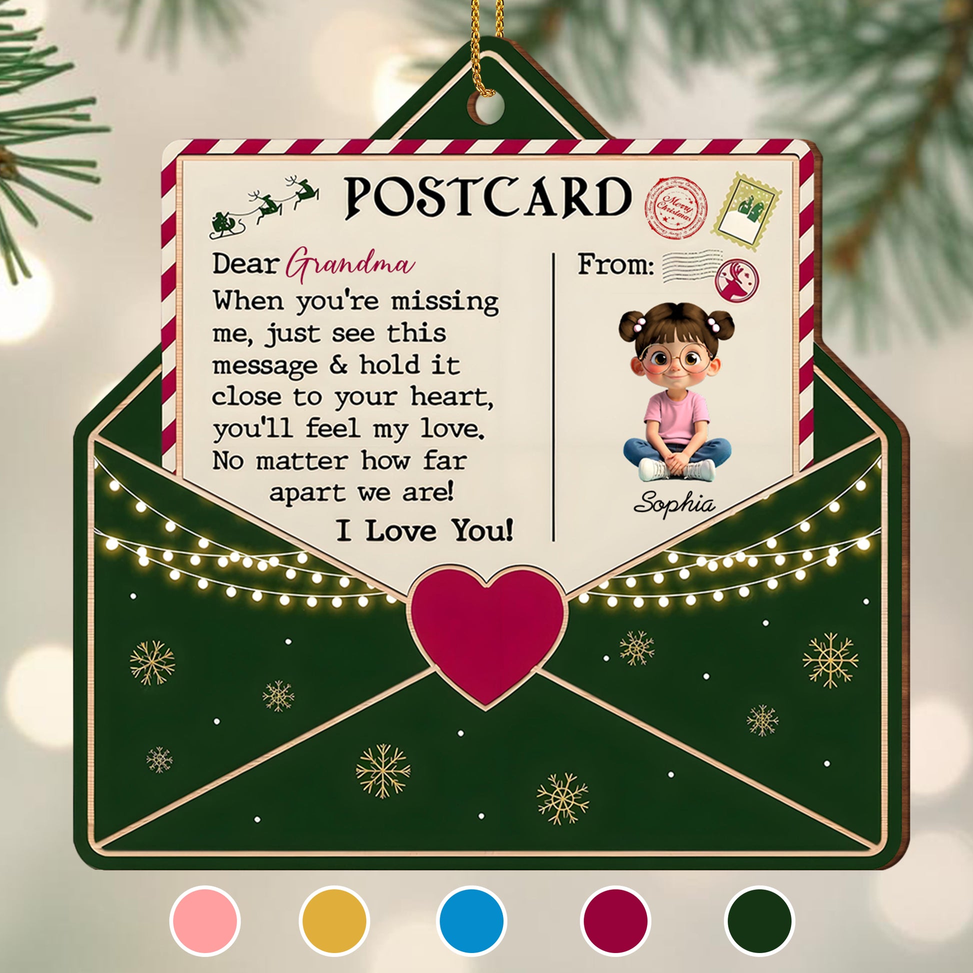 Dear Grandma, When You're Missing Me, See This Message