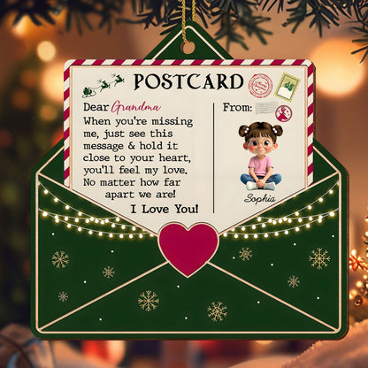 Dear Grandma, When You're Missing Me, See This Message