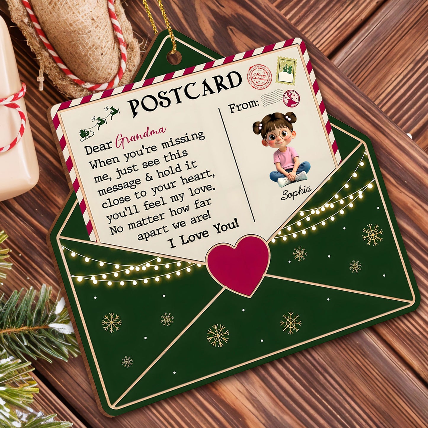 Dear Grandma, When You're Missing Me, See This Message