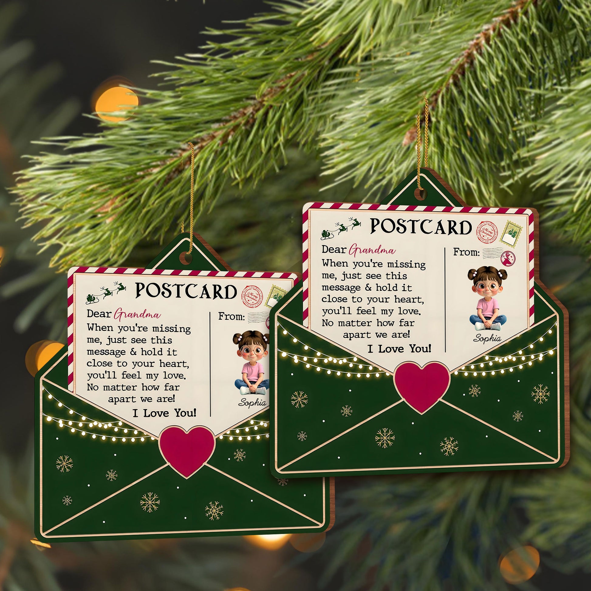 Dear Grandma, When You're Missing Me, See This Message