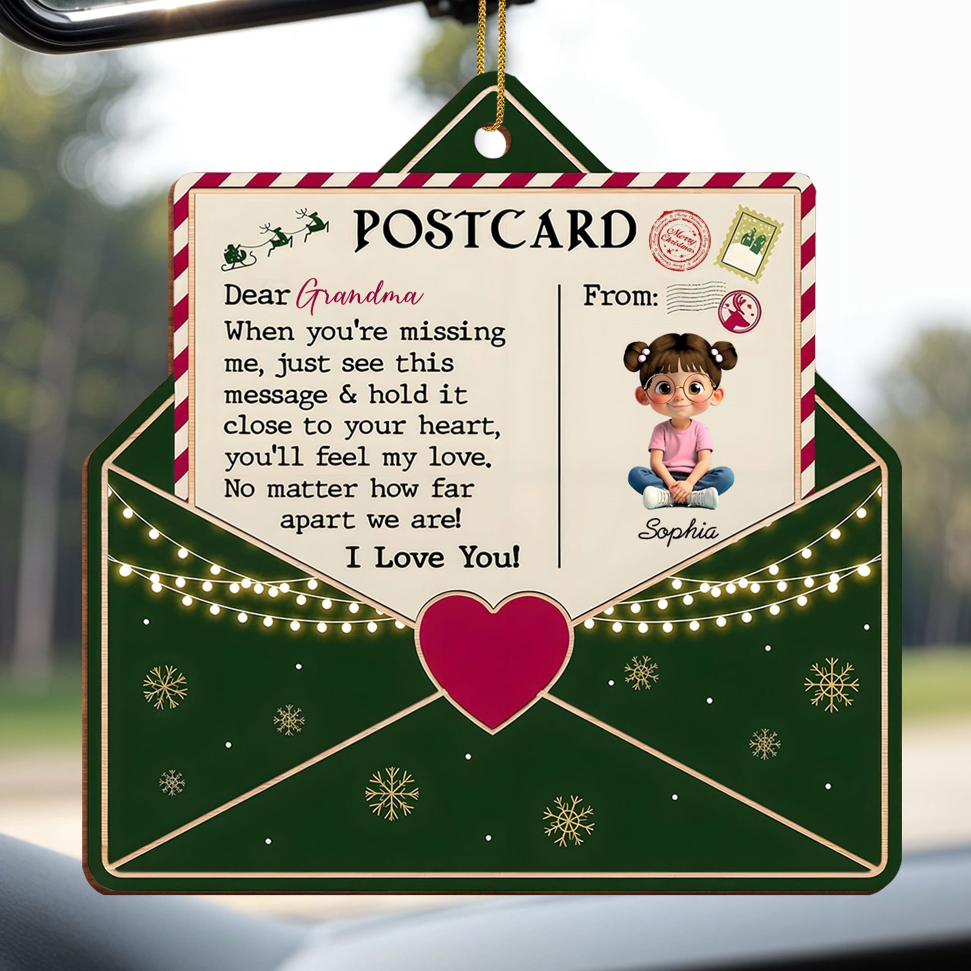 Dear Grandma, When You're Missing Me, See This Message