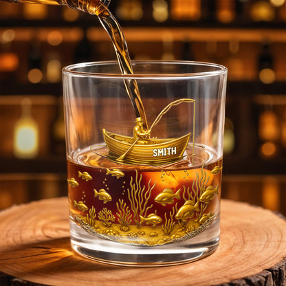 Experience the Spirit of Adventure, Fisherman and Underwater Scene