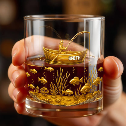 Experience the Spirit of Adventure, Fisherman and Underwater Scene