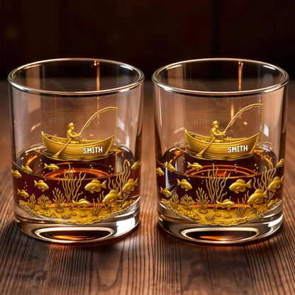 Experience the Spirit of Adventure, Fisherman and Underwater Scene