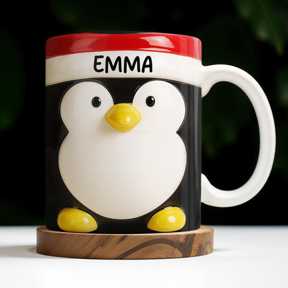 Celebrates Christmas With A Cheerful Santa Design