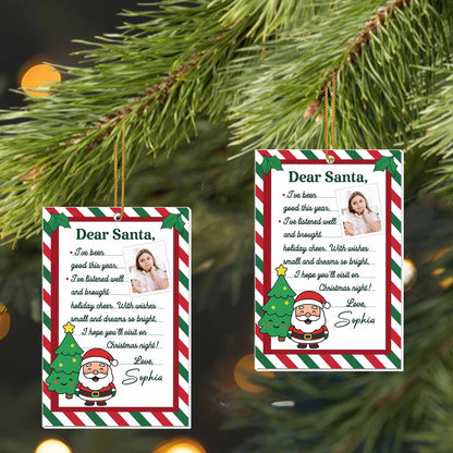 Dear Santa I've Been Good This Year, Santa Claus And Christmas Tree