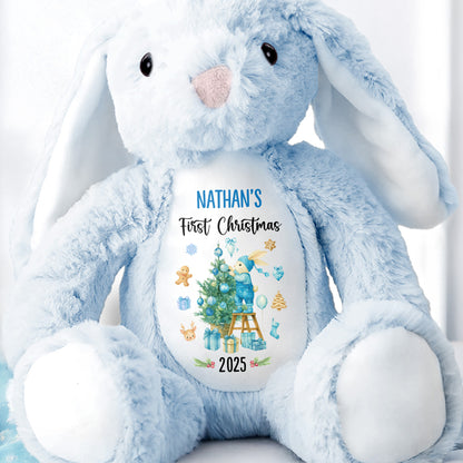 First Christmas With Christmas Tree And Gifts