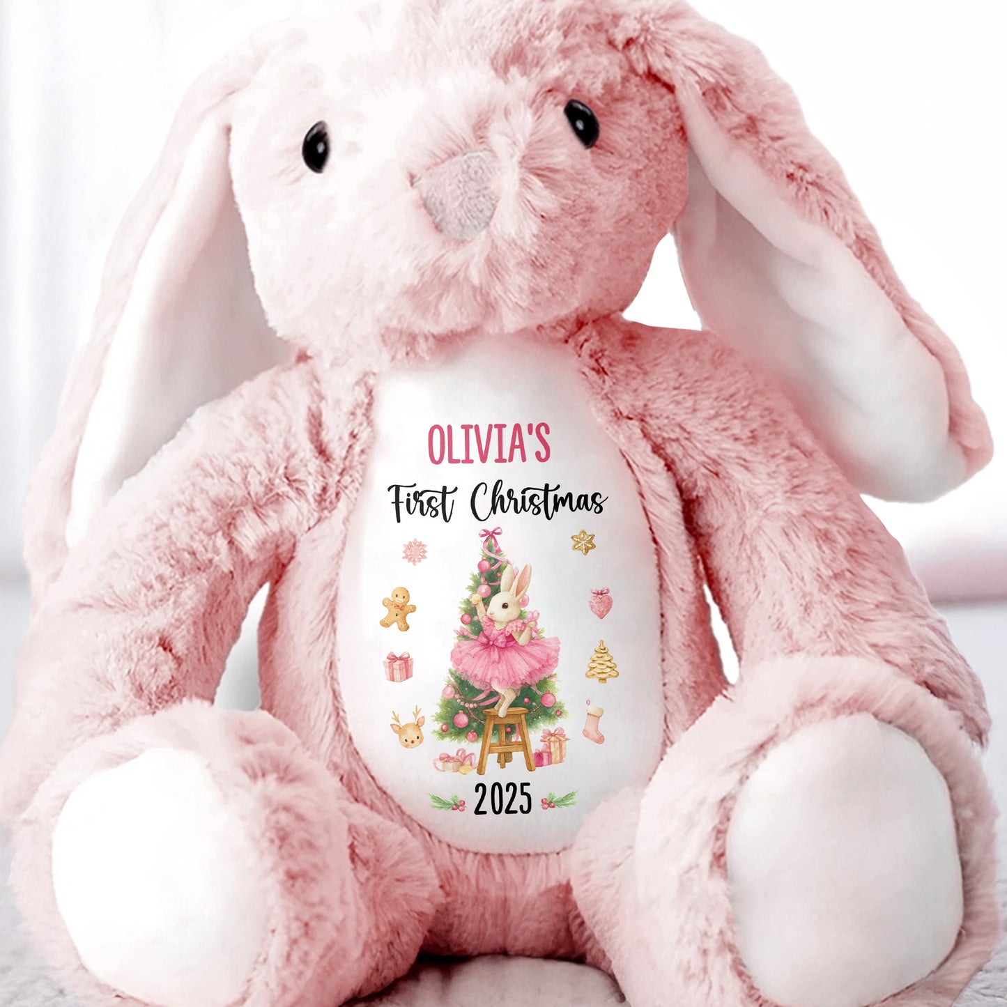 First Christmas With Christmas Tree And Gifts