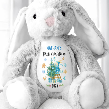 First Christmas With Christmas Tree And Gifts