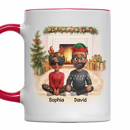 Celebrate The Festive Season With Christmas Fireplace Scene