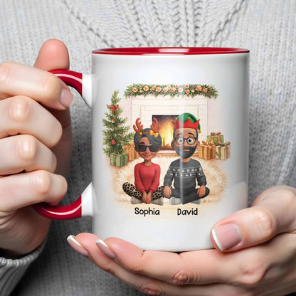 Celebrate The Festive Season With Christmas Fireplace Scene