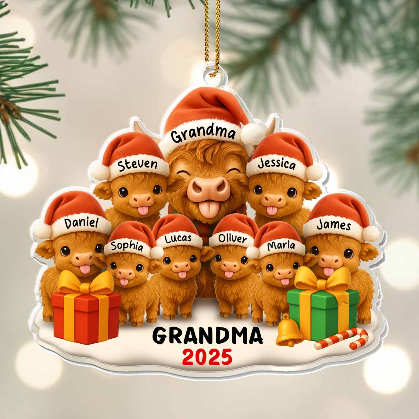 Capture Precious Family Memories With Customizable Cow Design