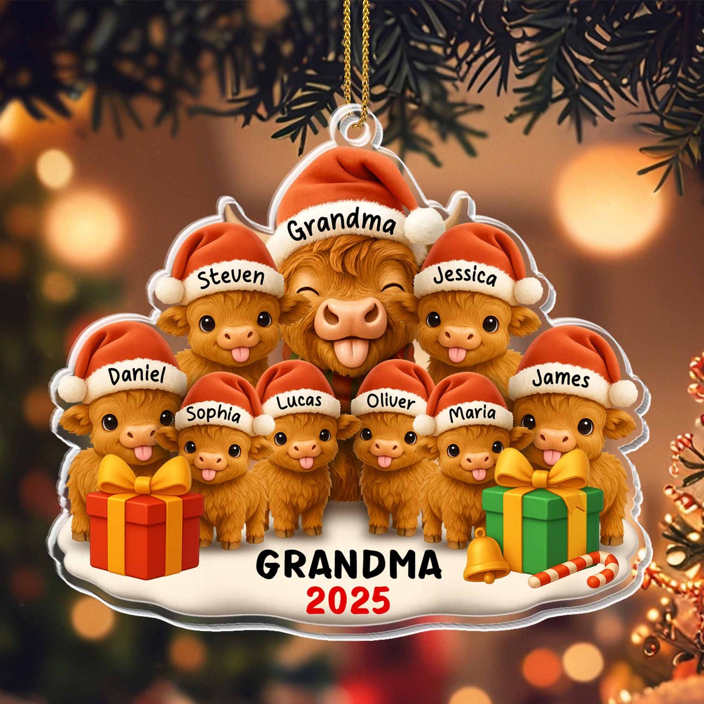 Capture Precious Family Memories With Customizable Cow Design