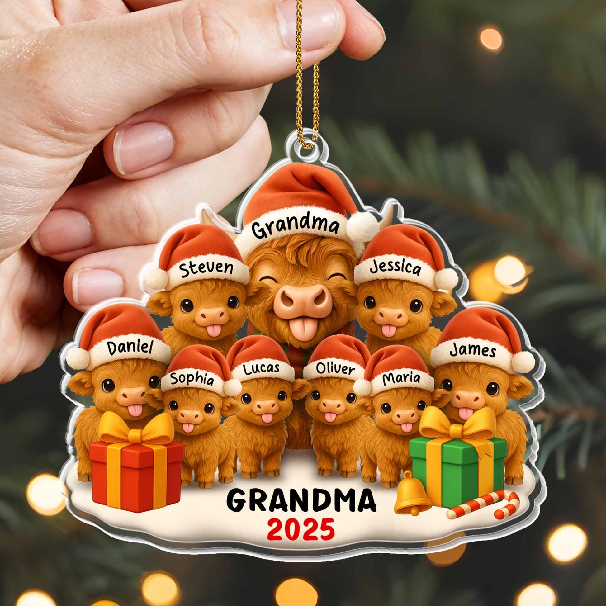 Capture Precious Family Memories With Customizable Cow Design