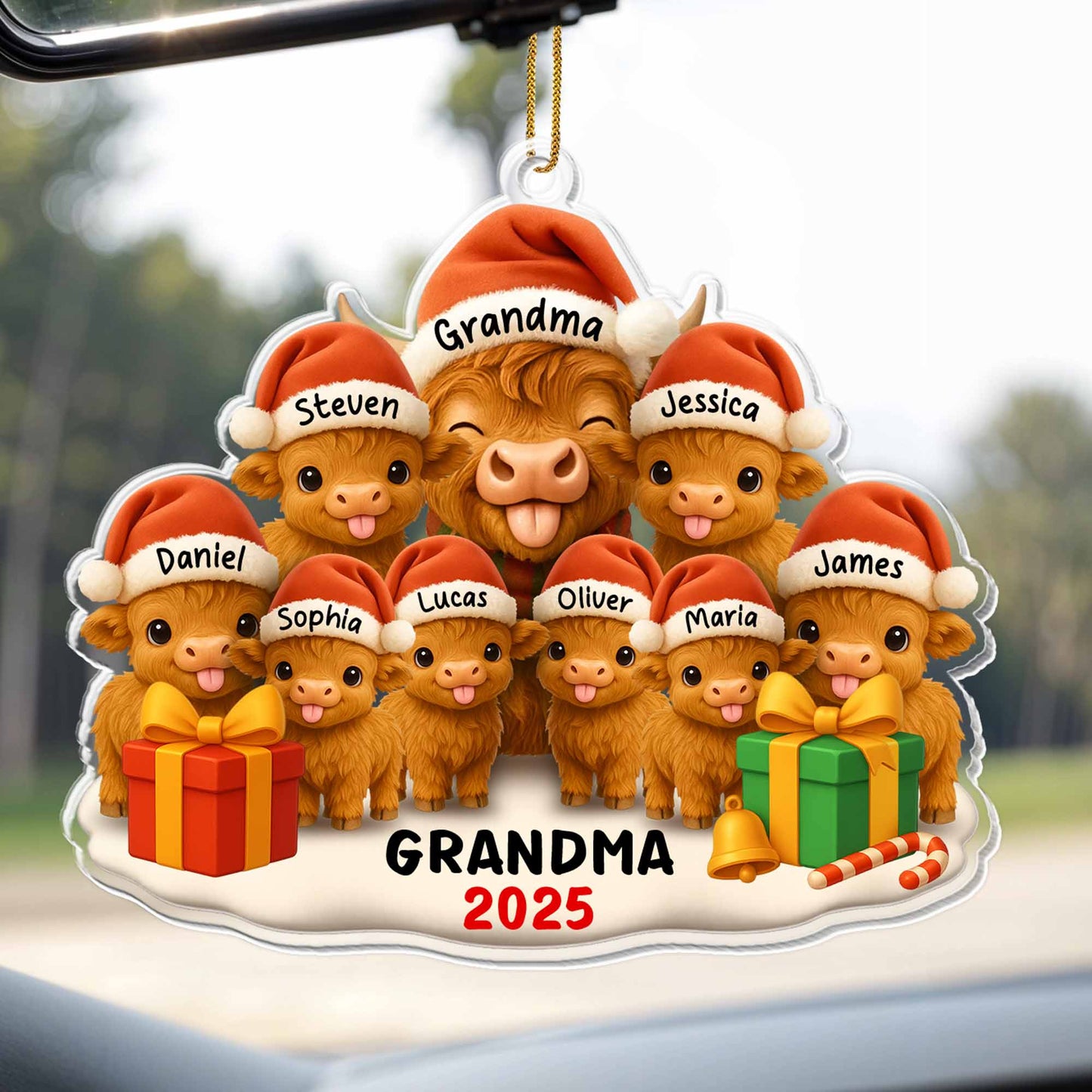 Capture Precious Family Memories With Customizable Cow Design