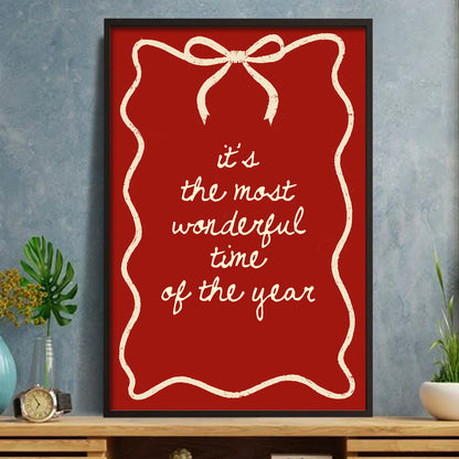 It's The Most Wonderful Time Of The Year, Festive Bow