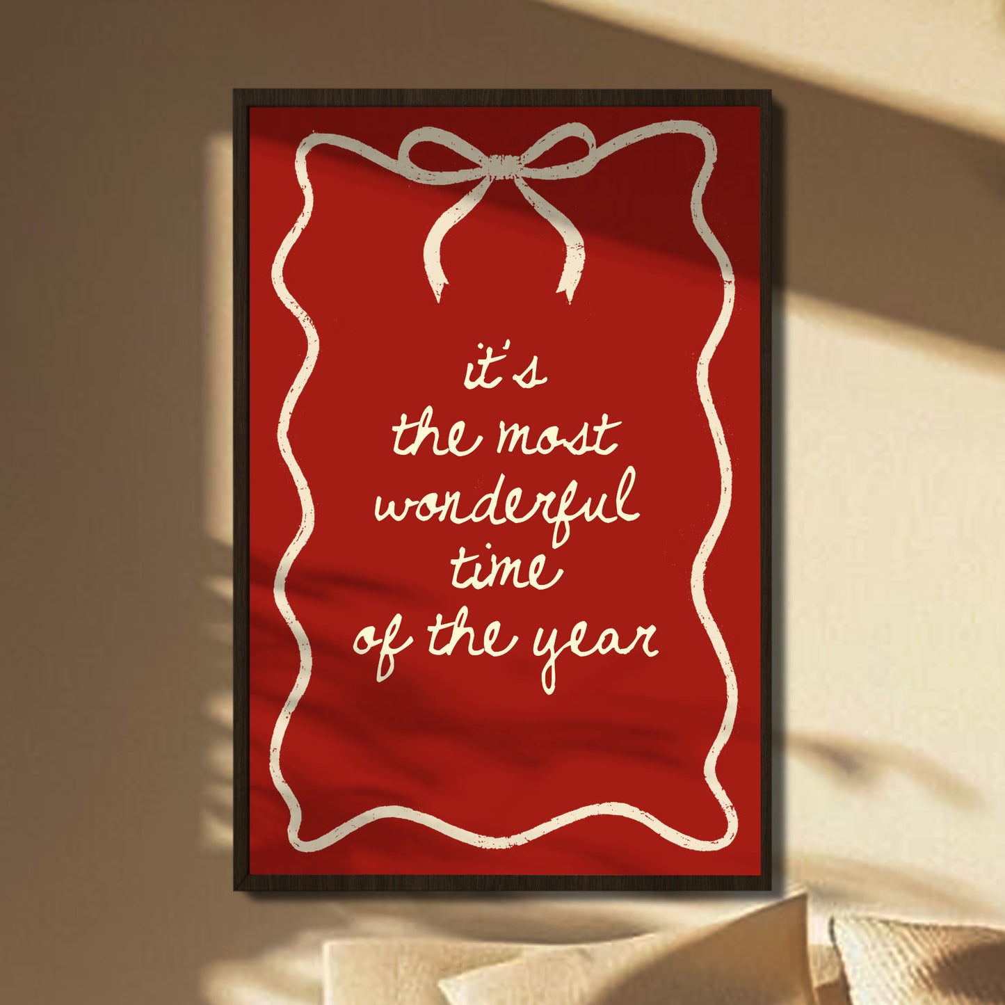 It's The Most Wonderful Time Of The Year, Festive Bow