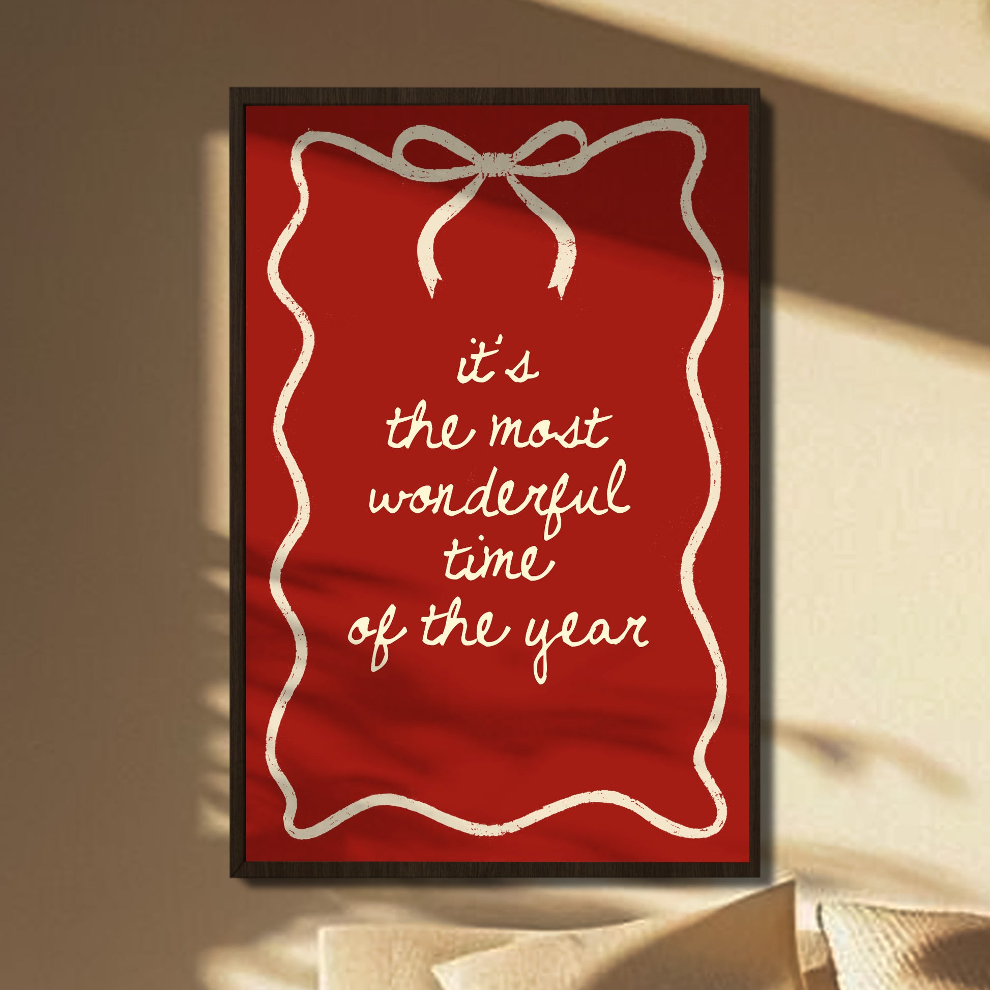 It's The Most Wonderful Time Of The Year, Festive Bow