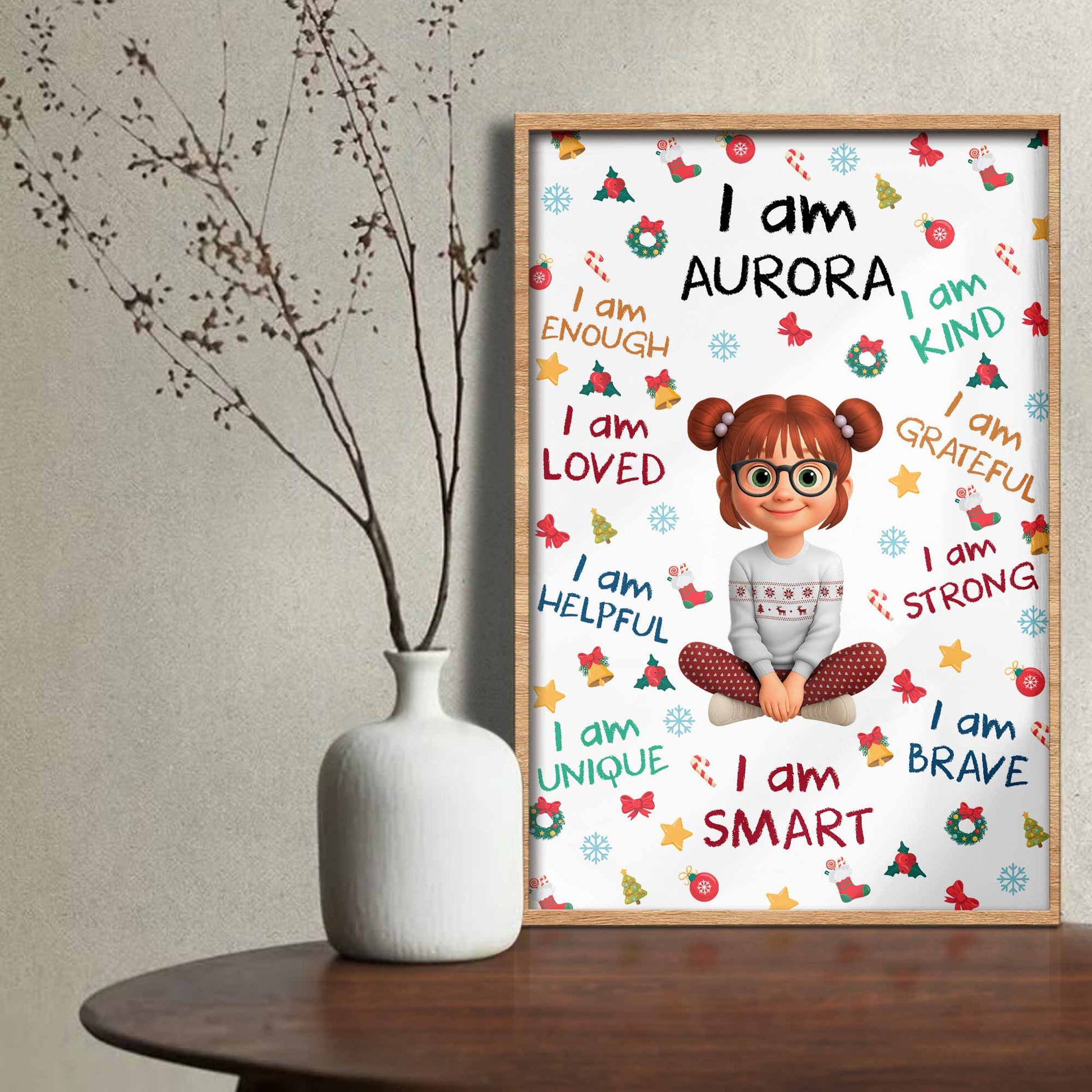 I Am Brave, Loved, Kind, And More, Empowering Girls