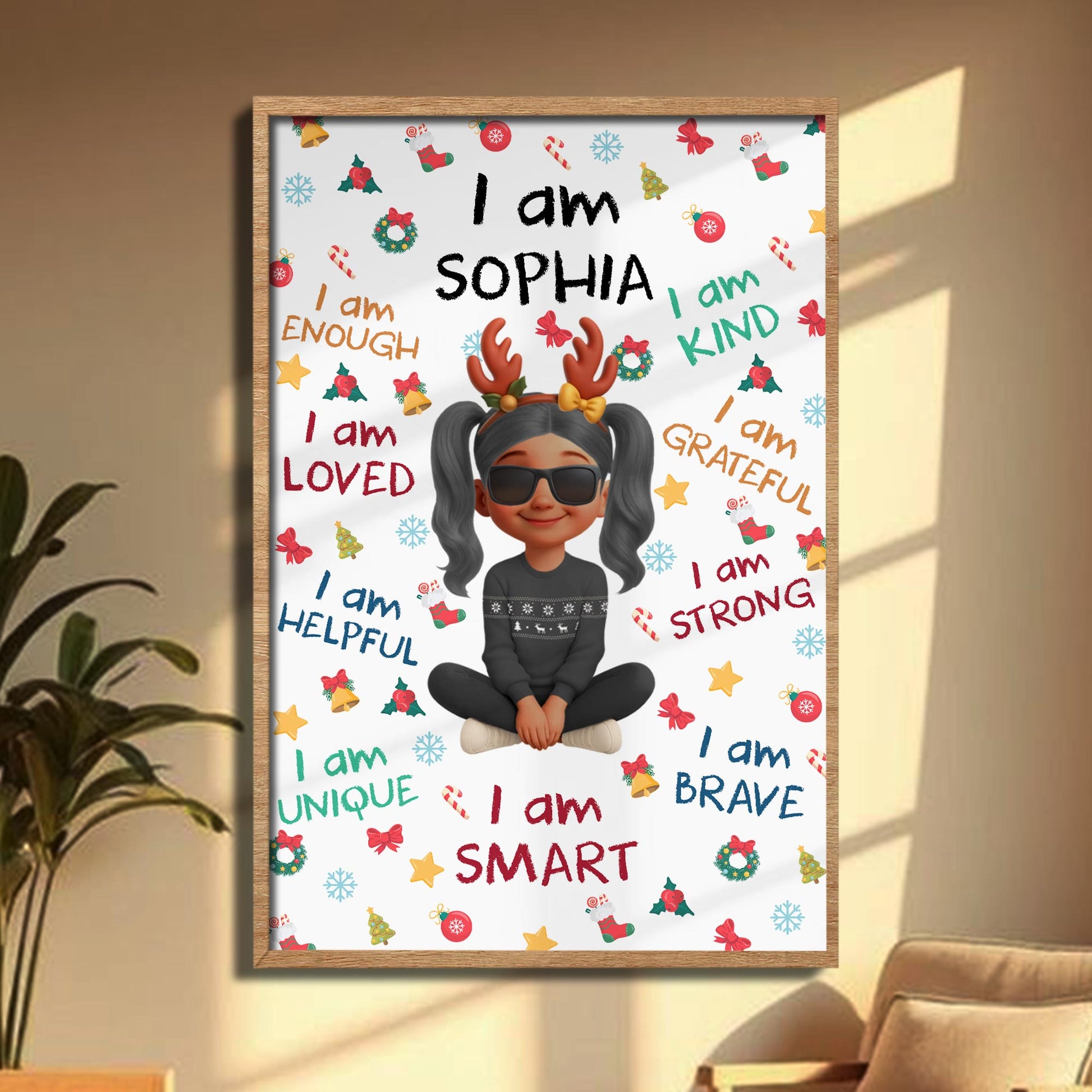 I Am Brave, Loved, Kind, And More, Empowering Girls