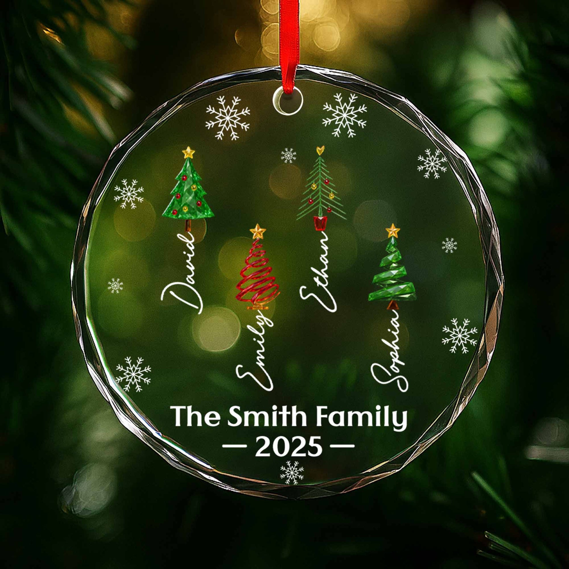 Celebrate The Holidays With A Beautifully Personalized Glass Ornament