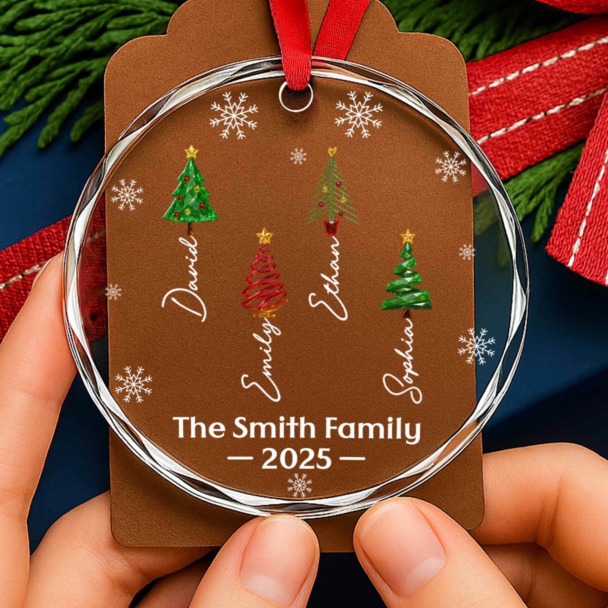 Celebrate The Holidays With A Beautifully Personalized Glass Ornament