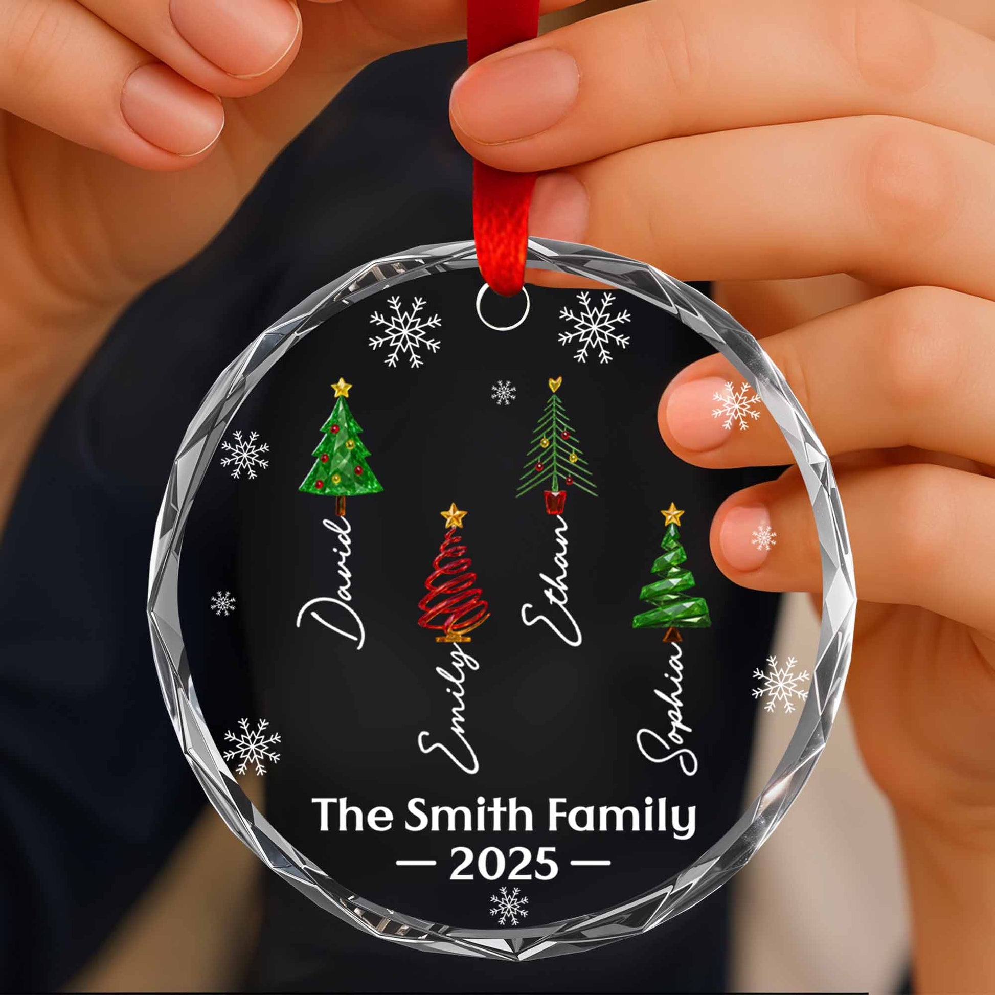 Celebrate The Holidays With A Beautifully Personalized Glass Ornament