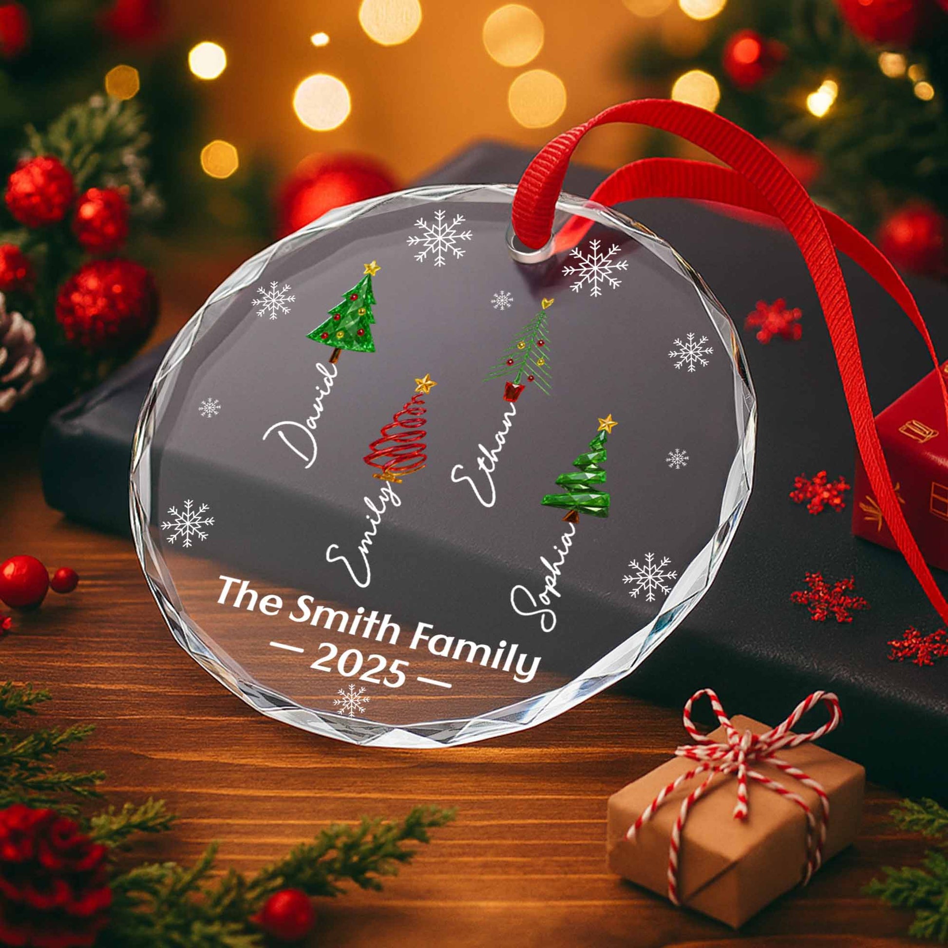 Celebrate The Holidays With A Beautifully Personalized Glass Ornament