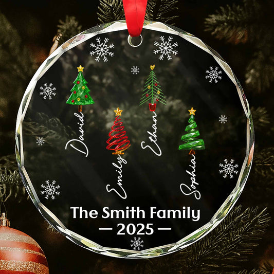 Celebrate The Holidays With A Beautifully Personalized Glass Ornament