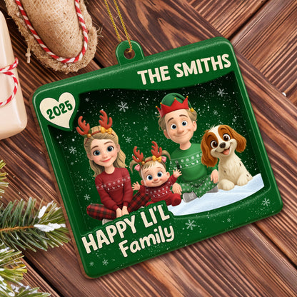 Happy Lil' Family Celebration With Dog