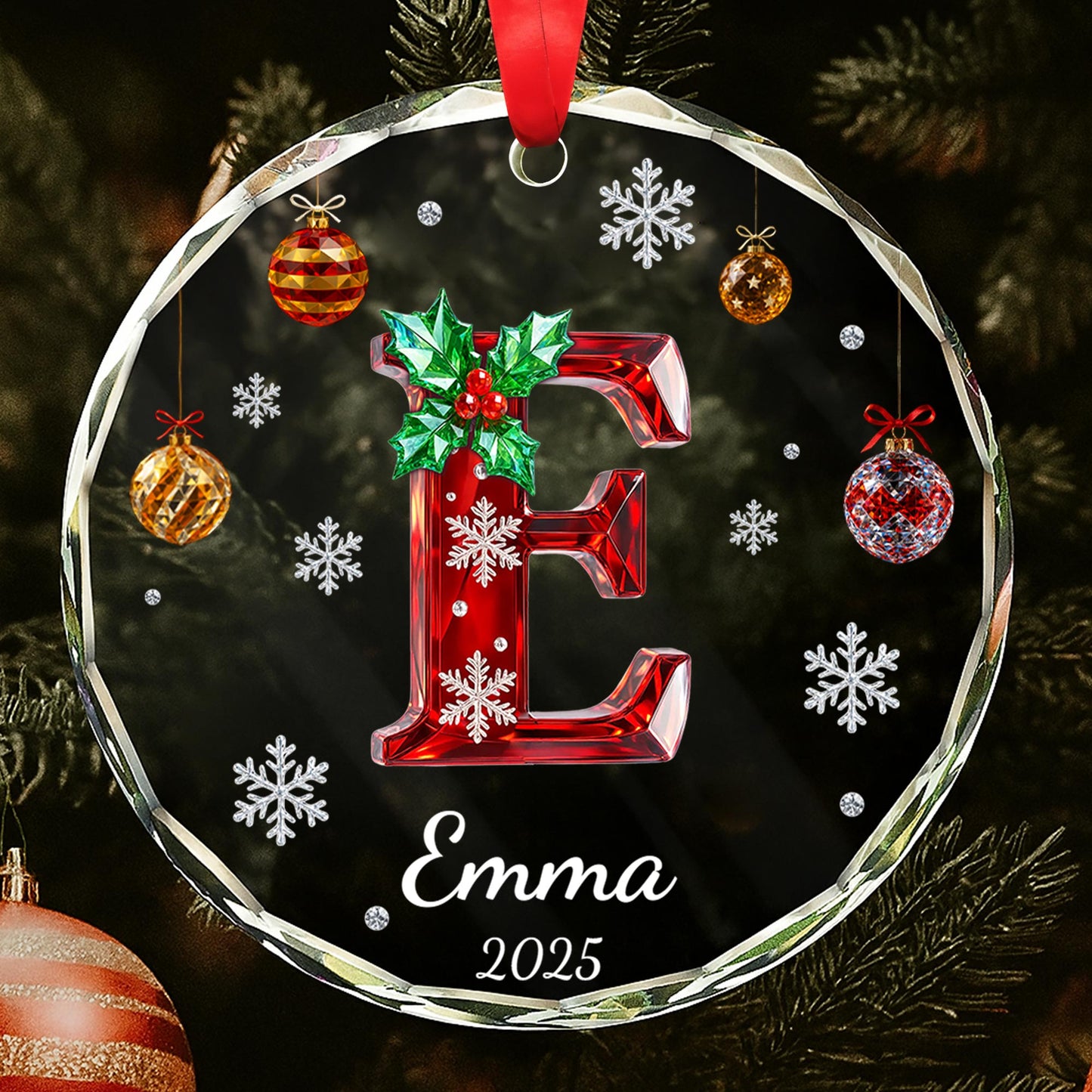 Celebrate A Special Holiday Season With Festive Holly And Snowflakes